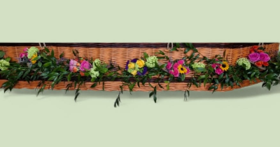casket garlands - various sizings and flowers to your choice