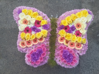 BUTTERFLY - a simple but stunning tribute  2 different sizes